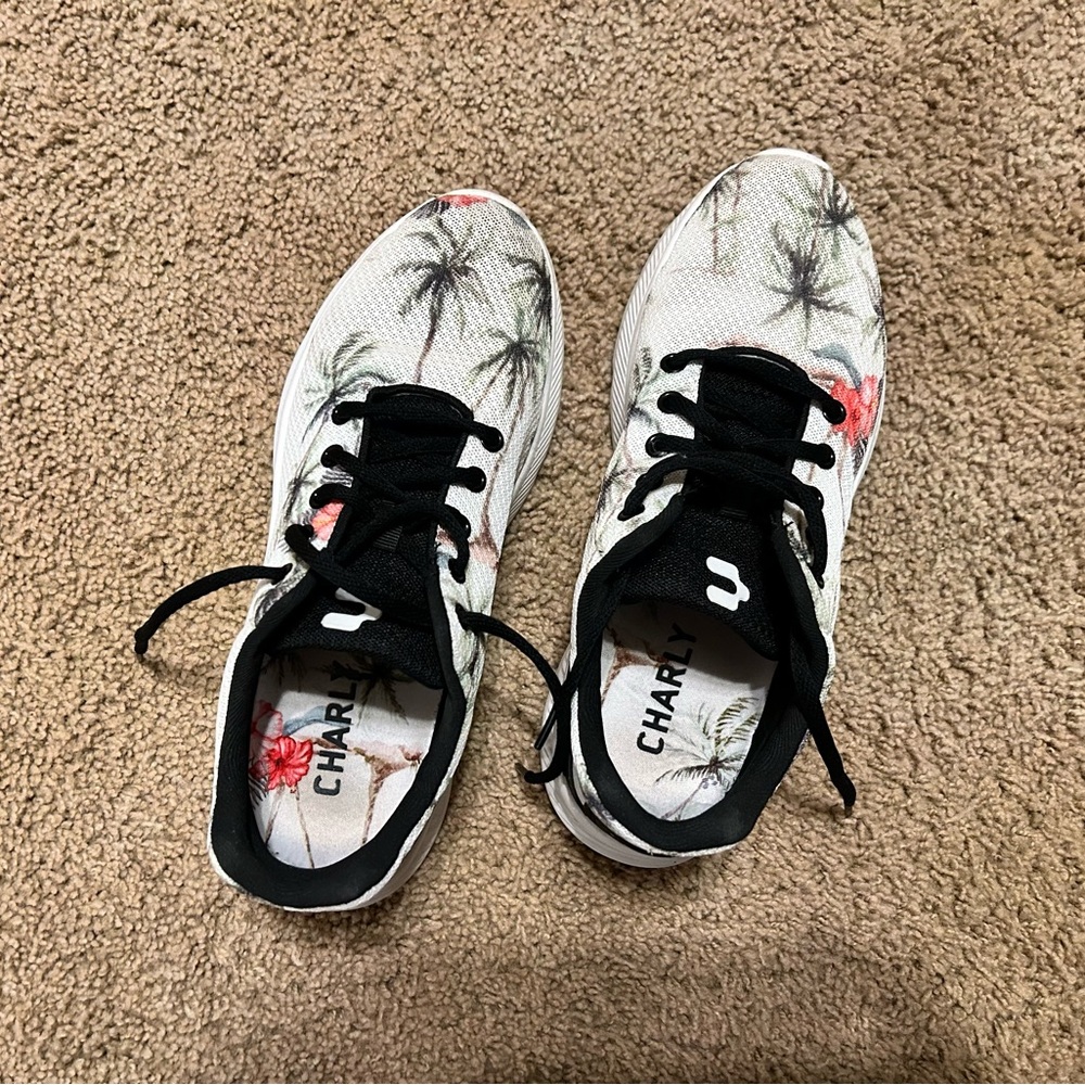 Tropical Sneakers with Black Laces